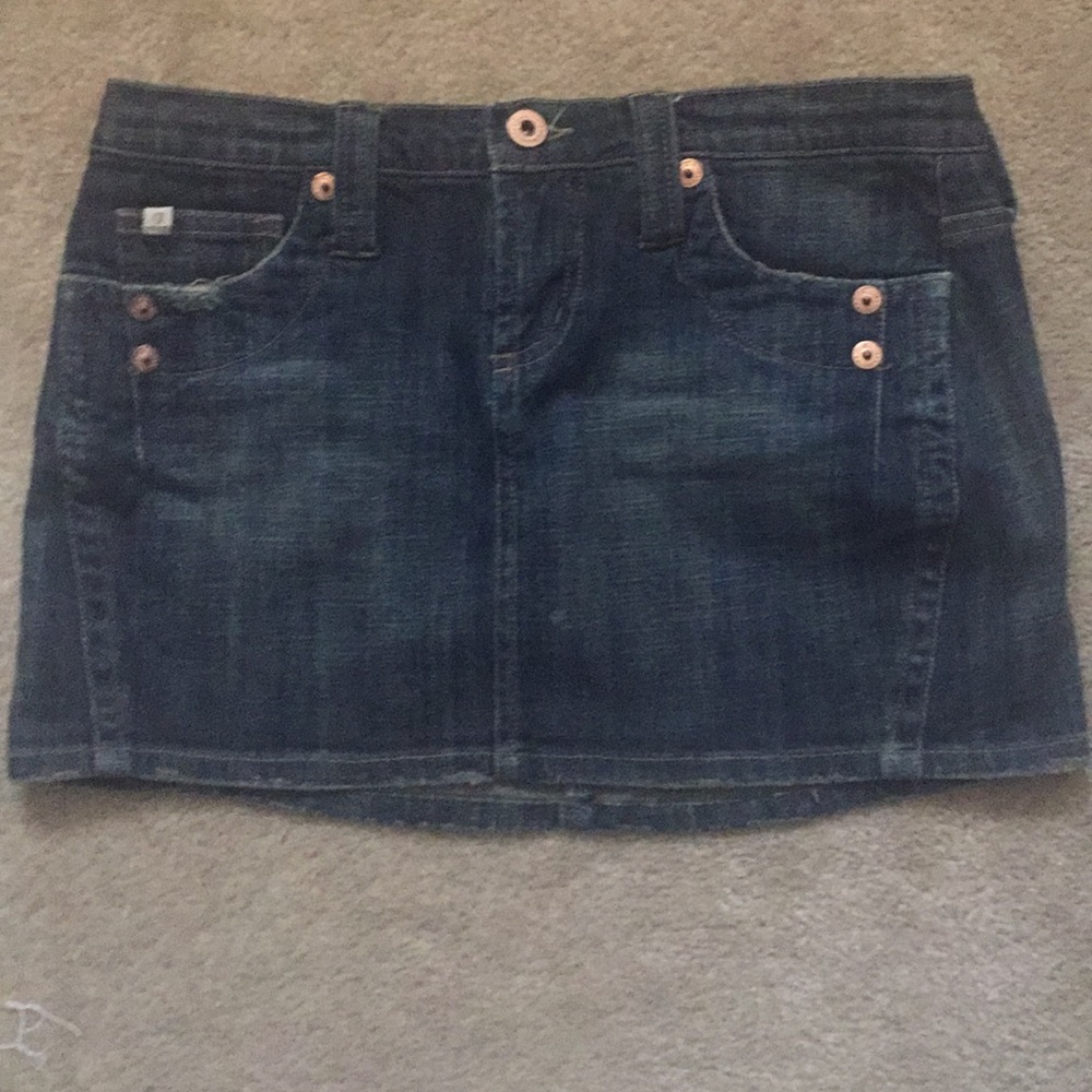 Jean (denim) skirt
